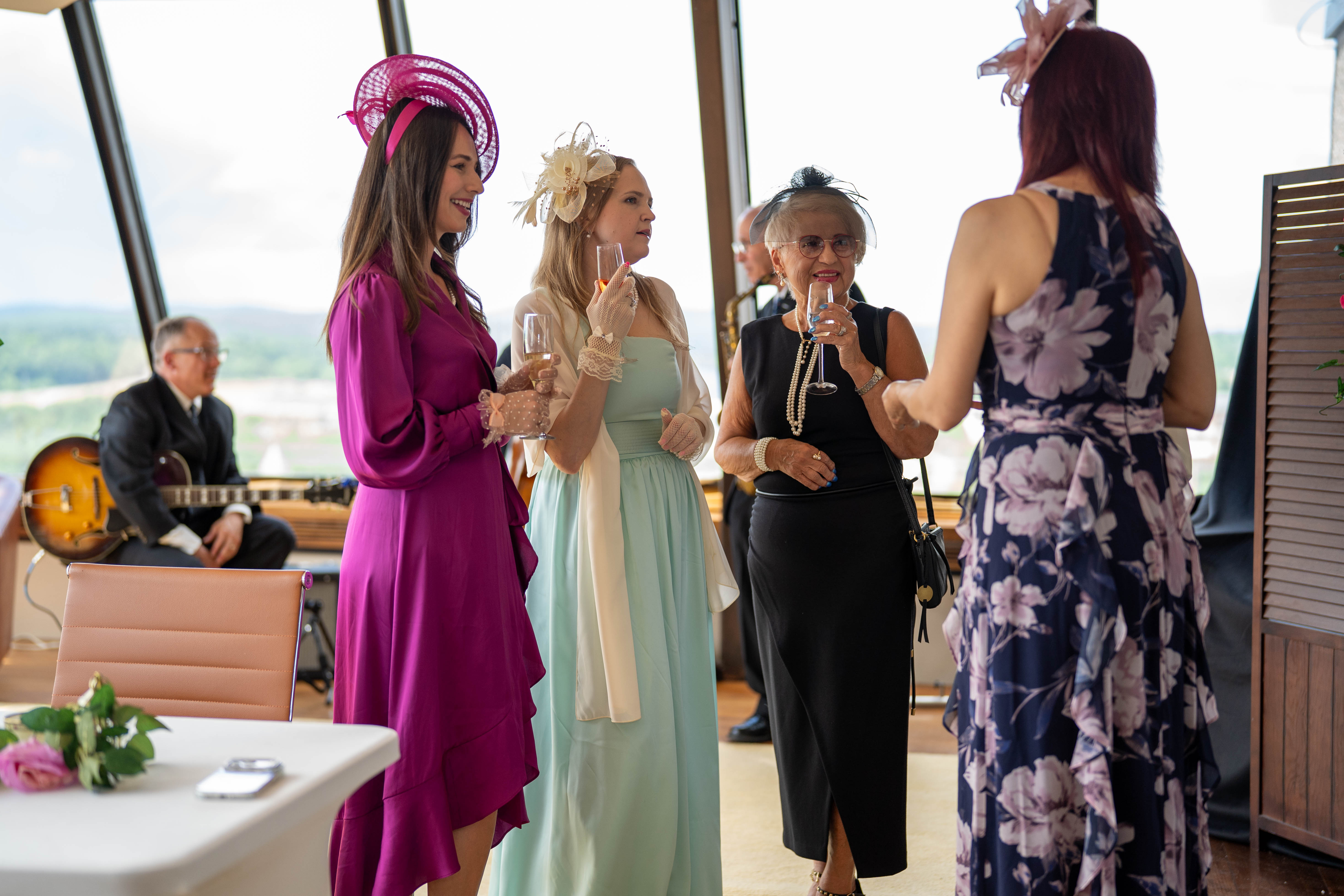 WING networking event guests enjoying an elegant gathering